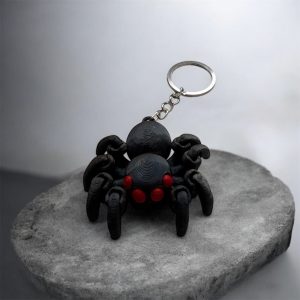 Örümcek Anahtarlık Eklemli Hareketli