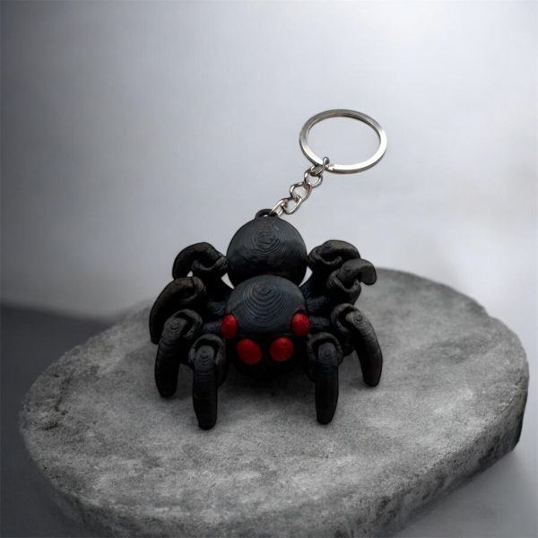 Örümcek Anahtarlık Eklemli Hareketli